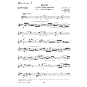 Duetto per due flauti e pianoforte
