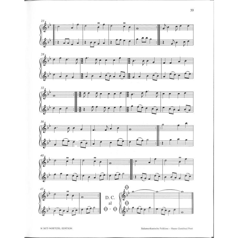 Internationale Folklore 7 Südamerika