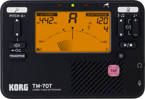 TM-70 Tuner/Metronom schwarz