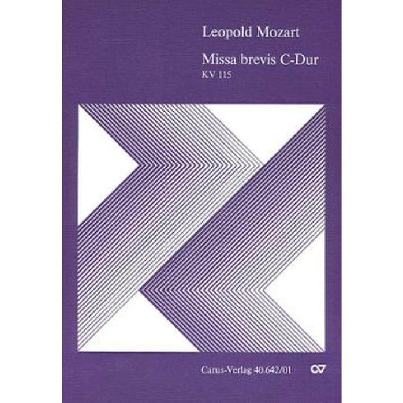Missa brevis C-Dur KV 115