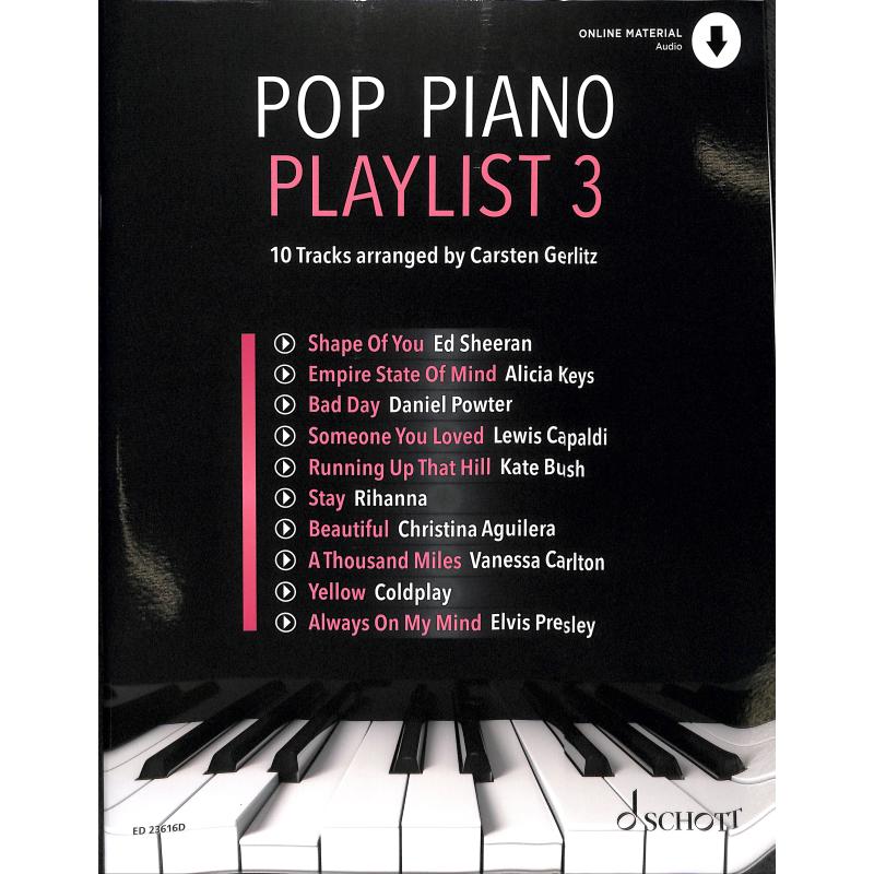 Pop piano playlist 3