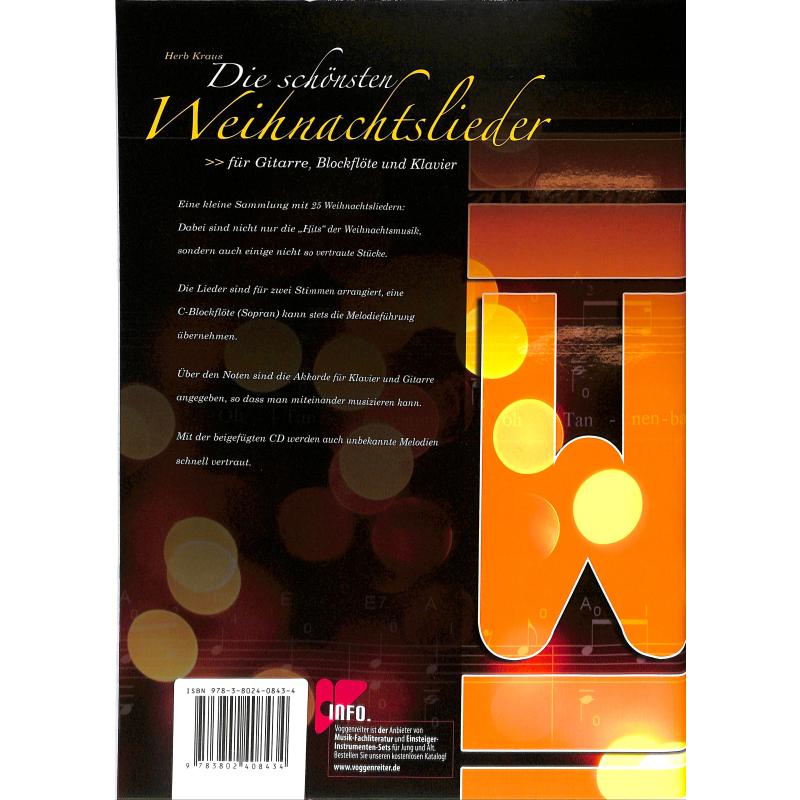 Die schönsten Weihnachtslieder