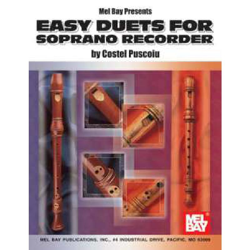 Easy duets for soprano recorder