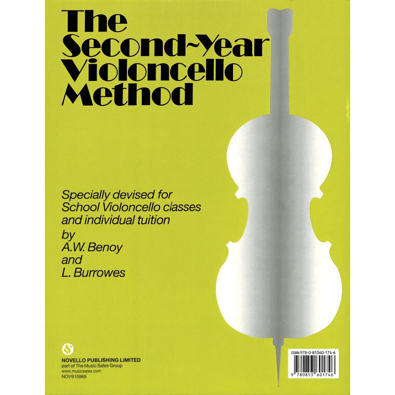 Second year violoncello method