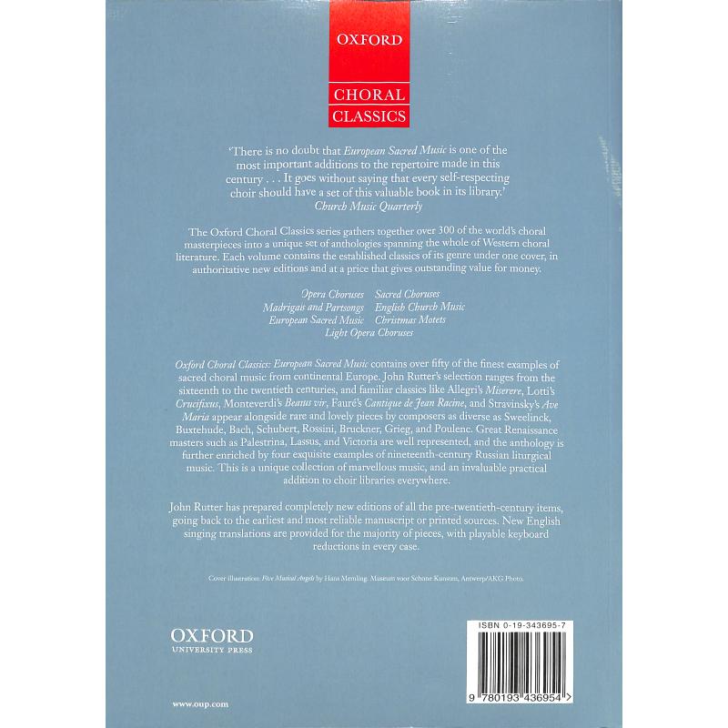 European sacred music