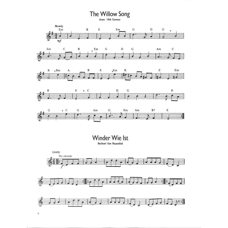 Early music for recorder
