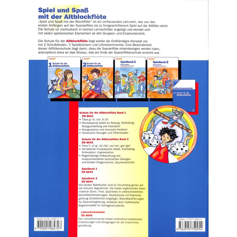 Spiel und Spaß mit der Blockflöte 1 | Schule für die Altbloc