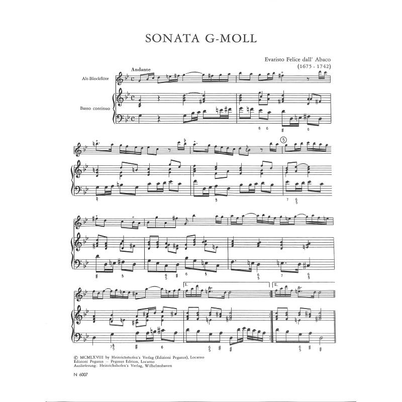 Sonate g-moll