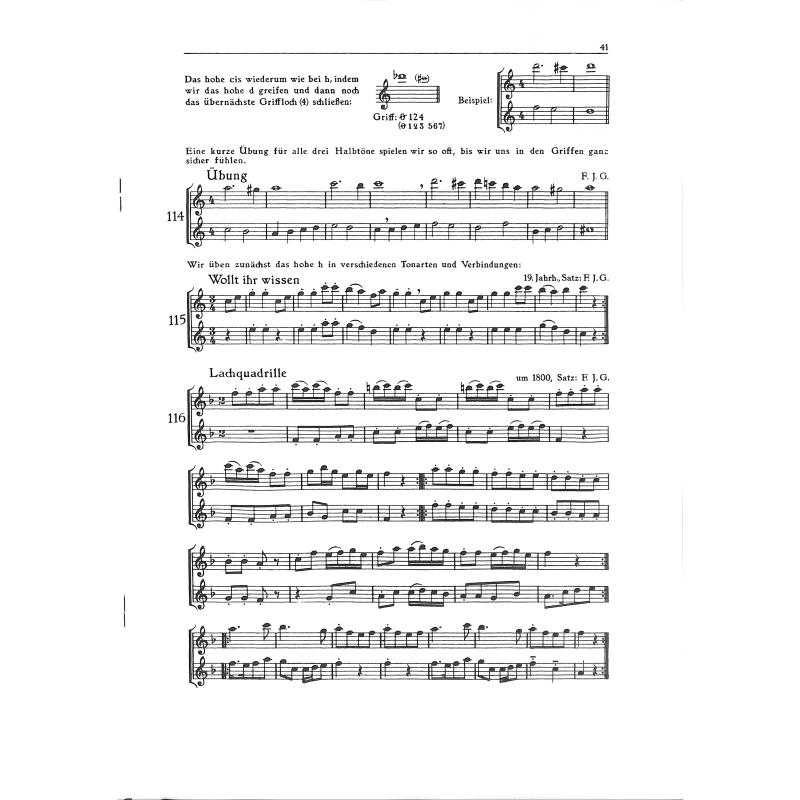 Schule für die Altblockflöte