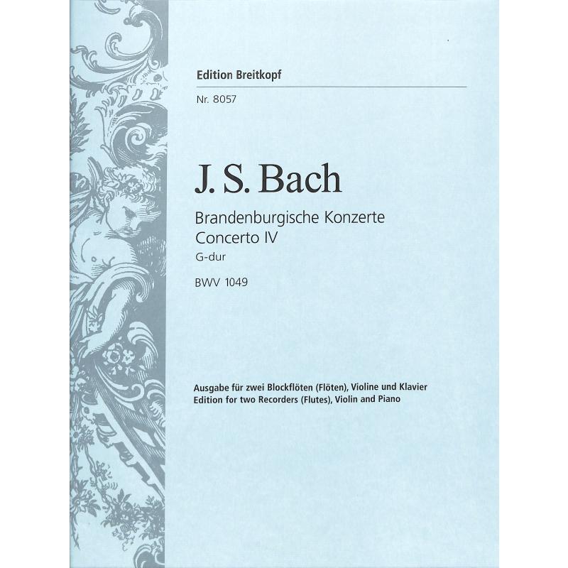 Brandenburgisches Konzert 4 G-Dur BWV 1049