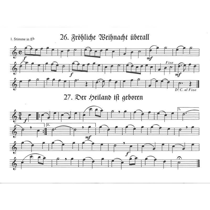 27 Lieder zur Weihnachtszeit 1