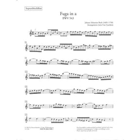 Fuge a-moll BWV 543