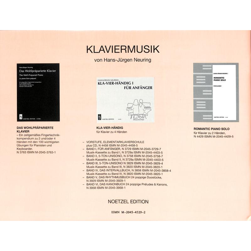 Klavierhändig 7 - Popballaden