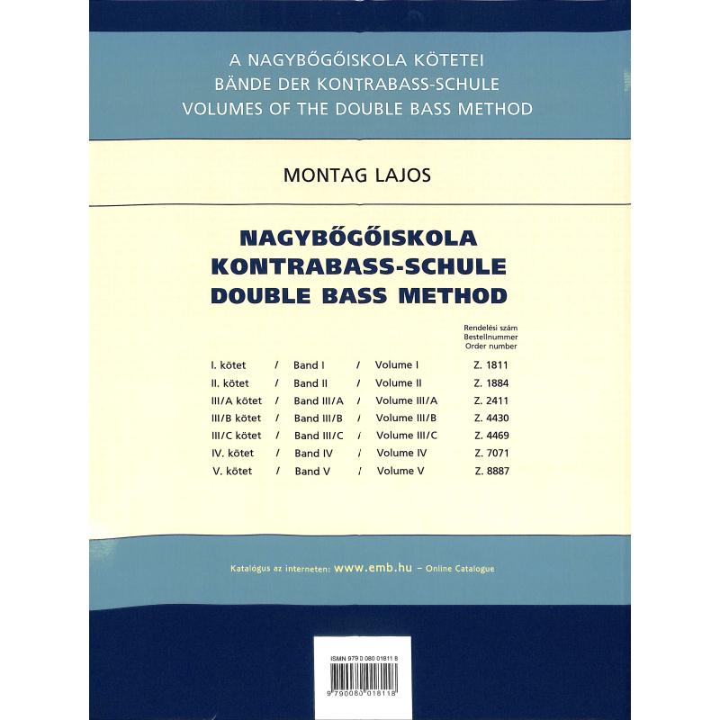 Kontrabass Schule 1