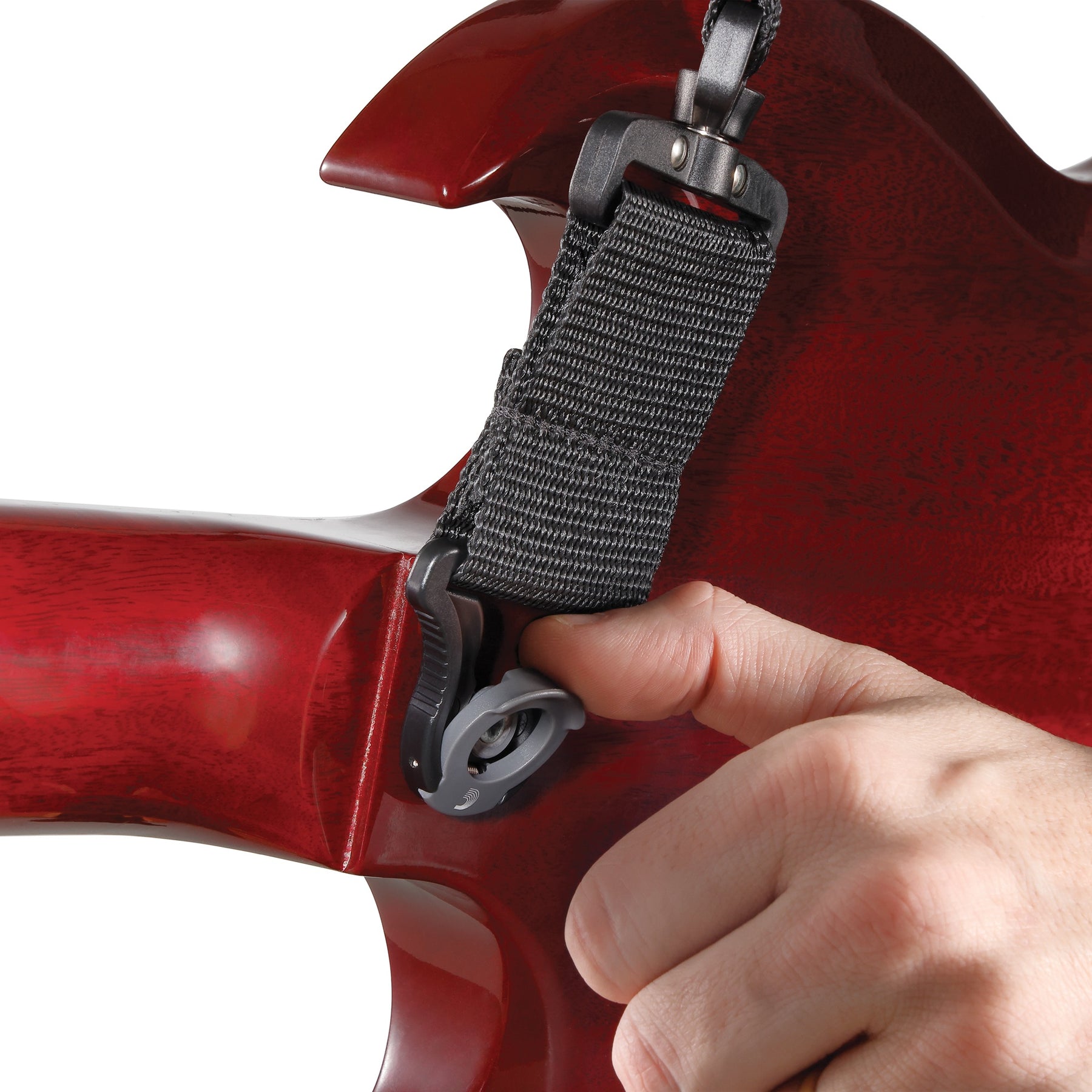 Swivel Locking Gitarrengurt