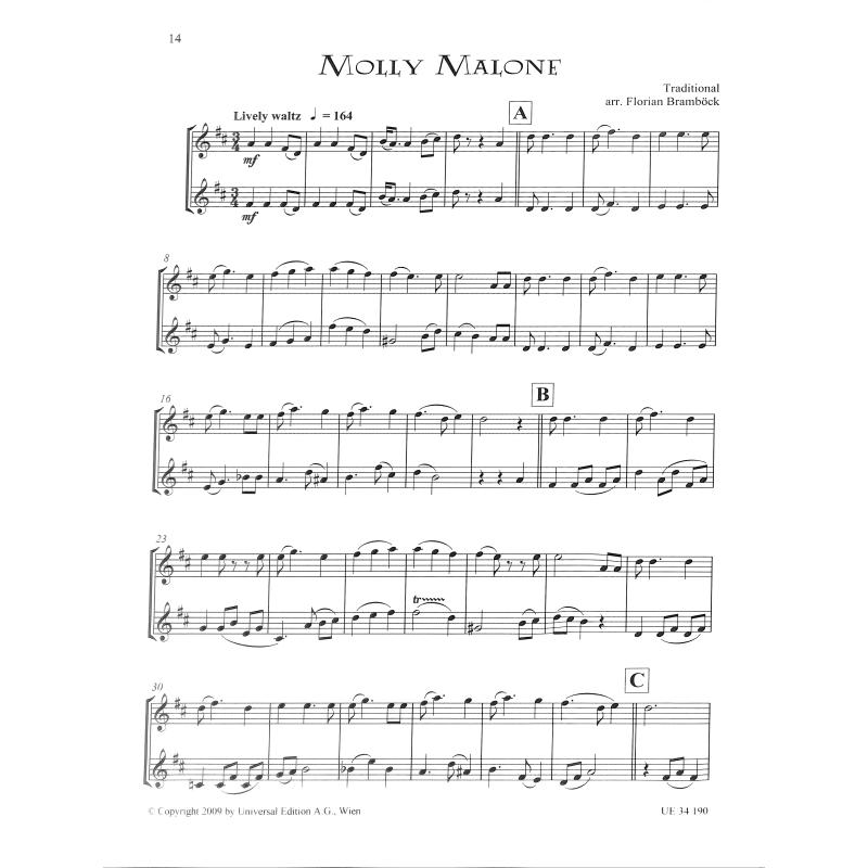 Celtic recorder duets