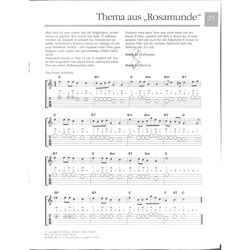 Nur für Anfänger 1 - klassische Gitarre