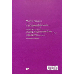 Musik zu Kasualien 2 - Choralbearbeitungen