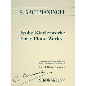 Frühe Klavierwerke