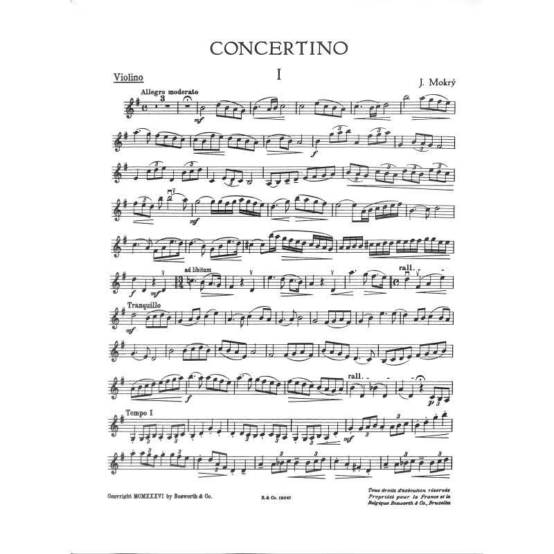 Concertino G-Dur