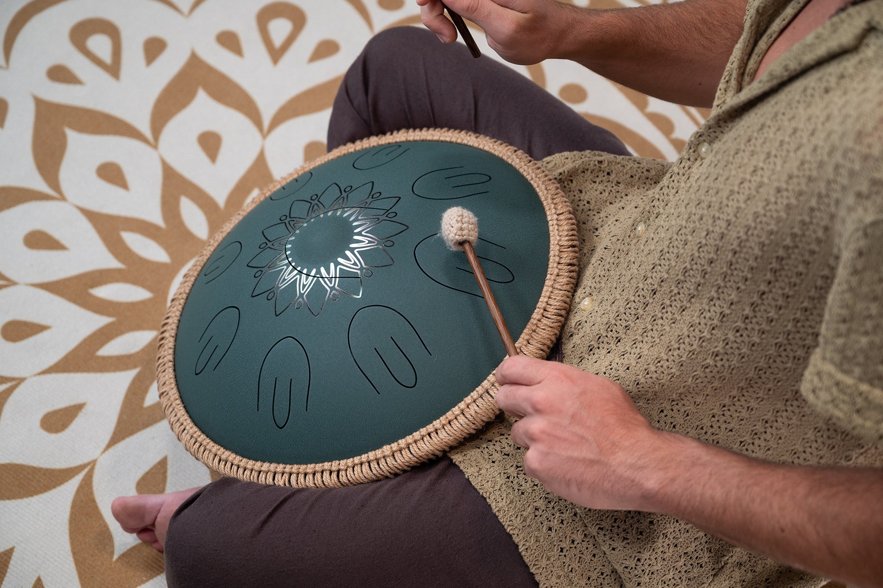 Octave Steel Tongue Drum 432Hz
