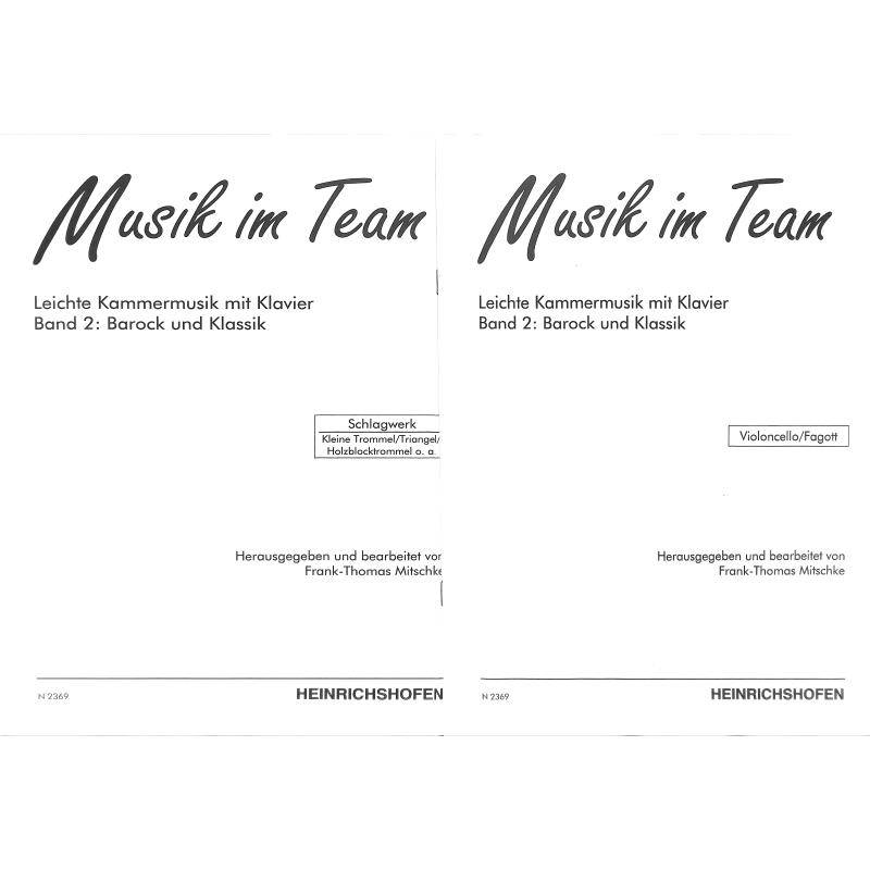 Musik im Team 2 - Barock und Klassik