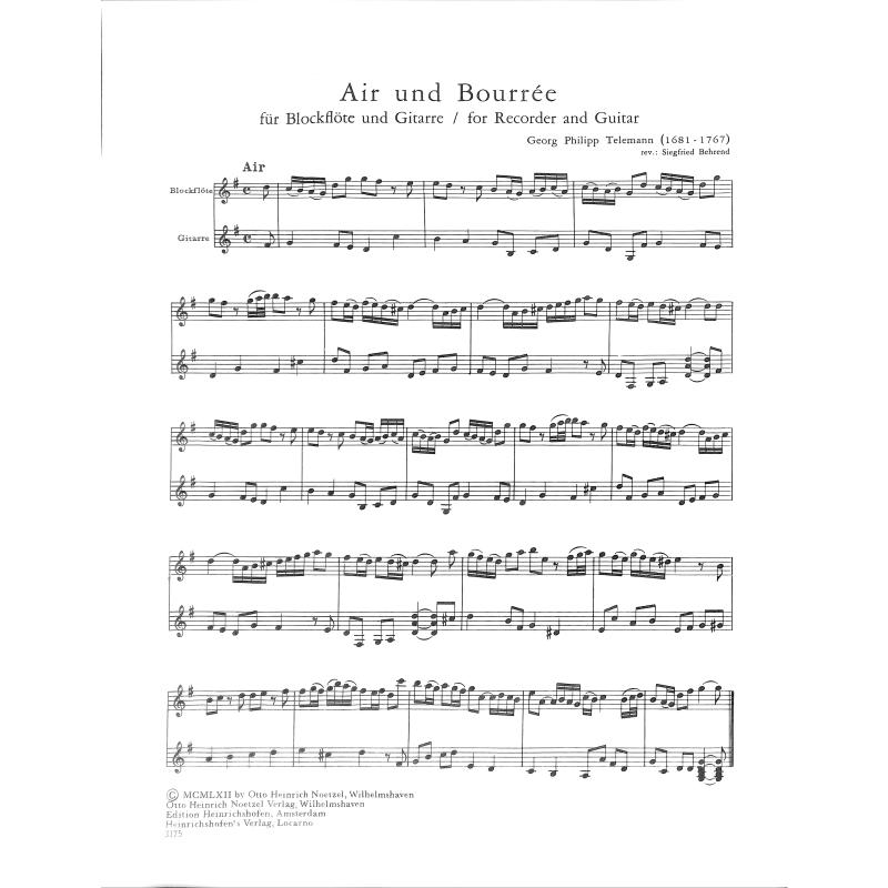 Air + Bourree