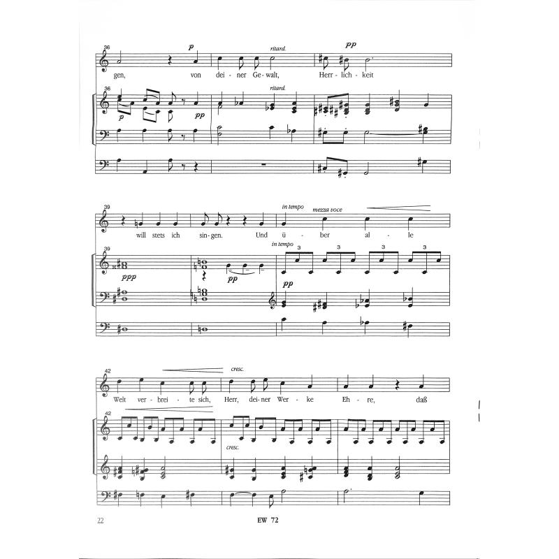 Biblische Lieder op 99