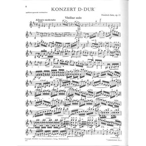 Konzert D-Dur op 15/4