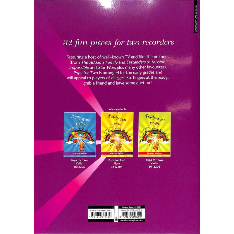 Pops for two - 32 great pieces