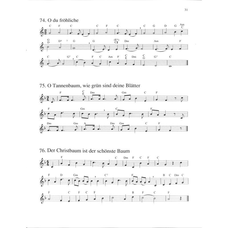 Das Buch der Weihnachtslieder