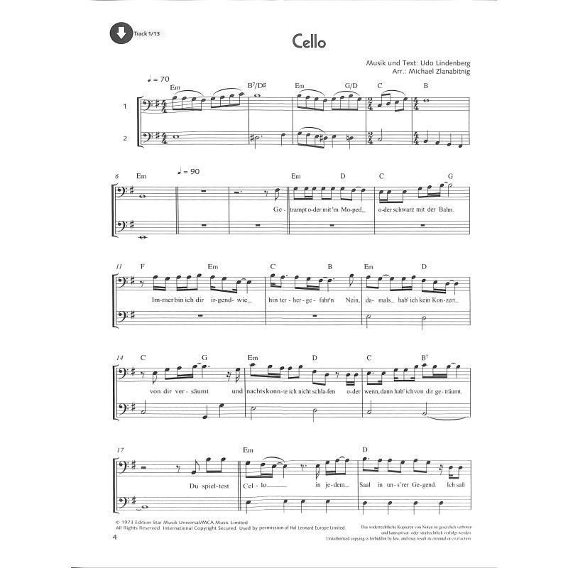 Pop for Cello 3