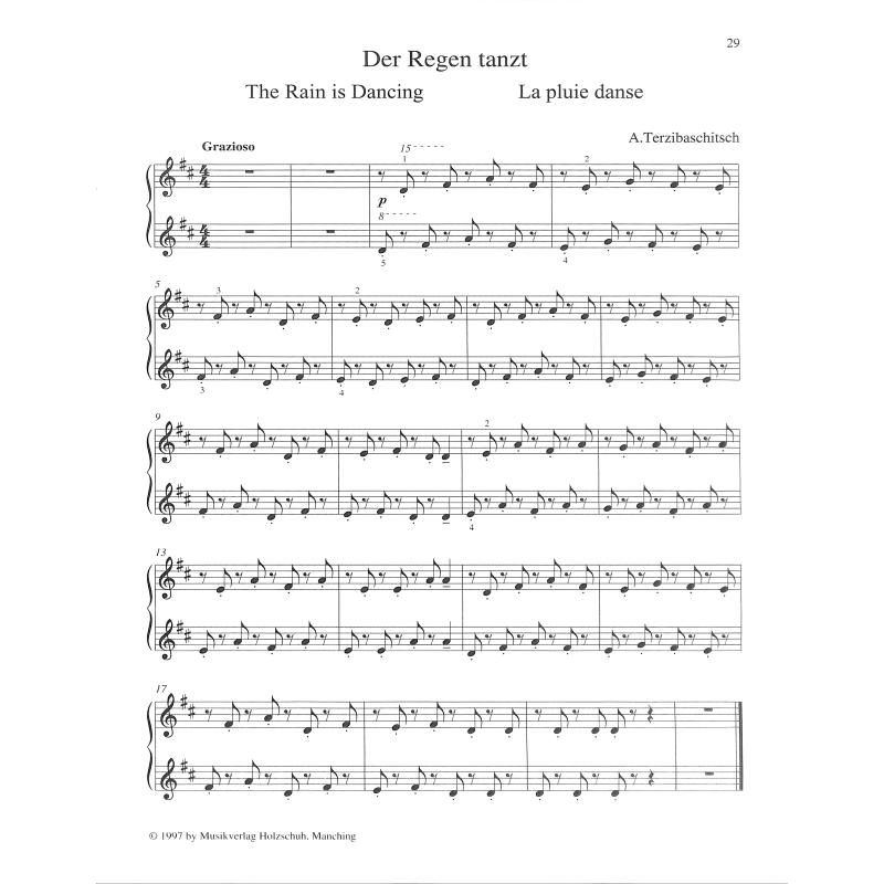 Vierhändige Tastenträume 1