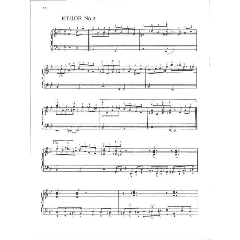 Jazz Exercises Minuets Etudes + Pieces for piano