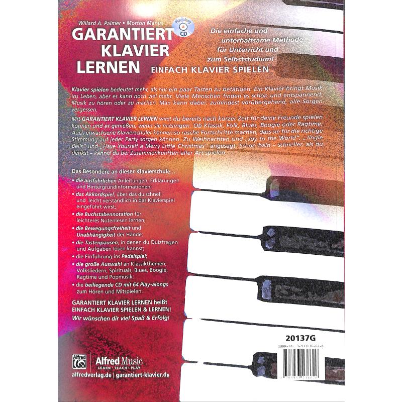 Garantiert Klavier lernen