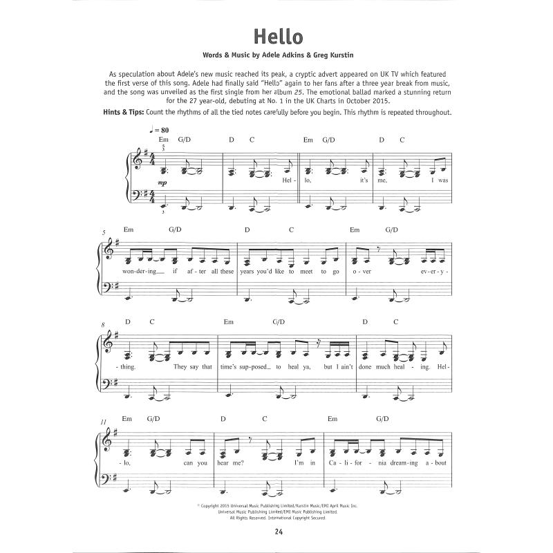 Really easy piano