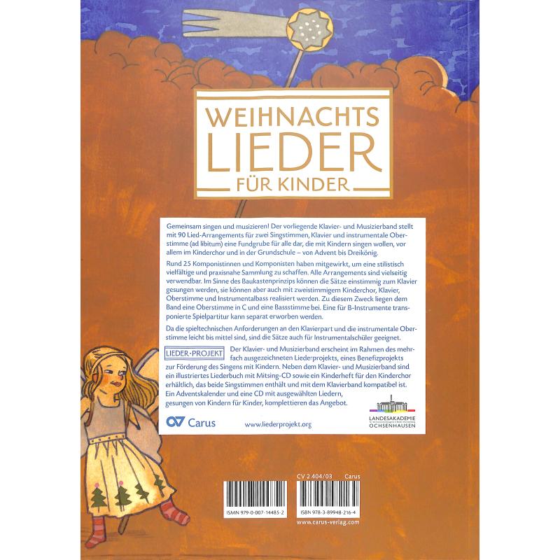 Weihnachtslieder für Kinder