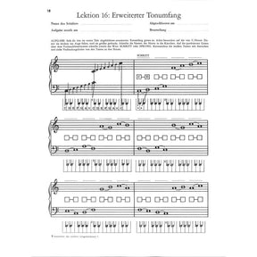 Klavier Notenschule 1