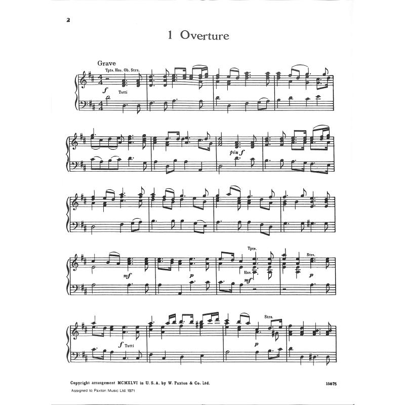 Royal fireworks music (Feuerwerksmusik)