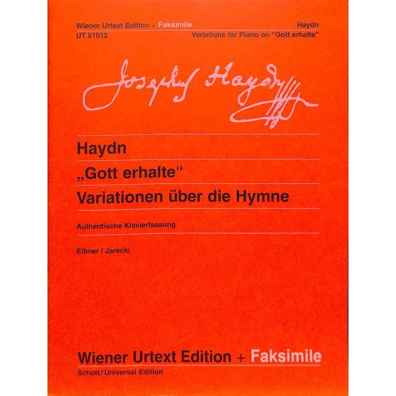 Gott erhalte Hob 26a/43 - Variationen nach Hob 3/7 ii