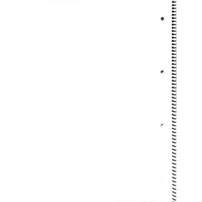 Notenblock Collegeblock für Gitarre Tabulatur 100 Seiten