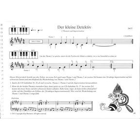 Verliebte Giraffe 1 | Klavierschule für Kinder | Ein klangvo