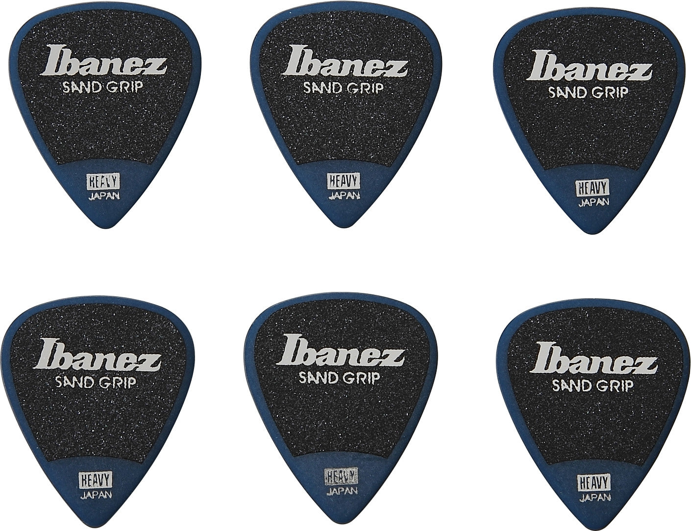 Sand Grip Flat Pick H 1,0 blau