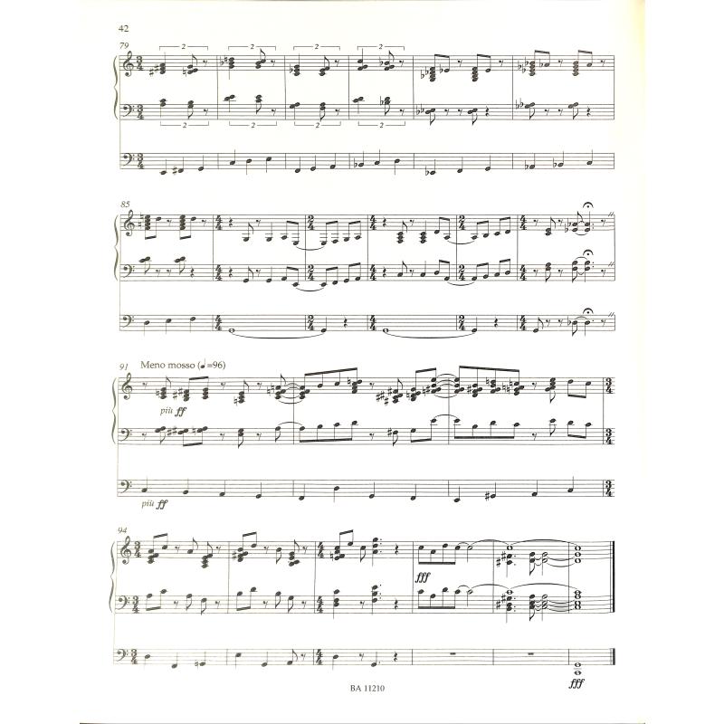 Jazz inspirations for organ 4