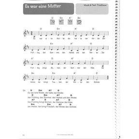 100 Kinderlieder für Gitarre 2