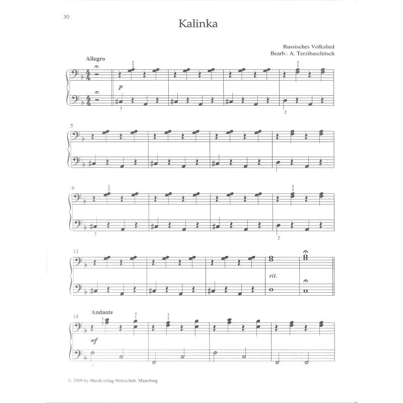 Klavierspiel im Duett