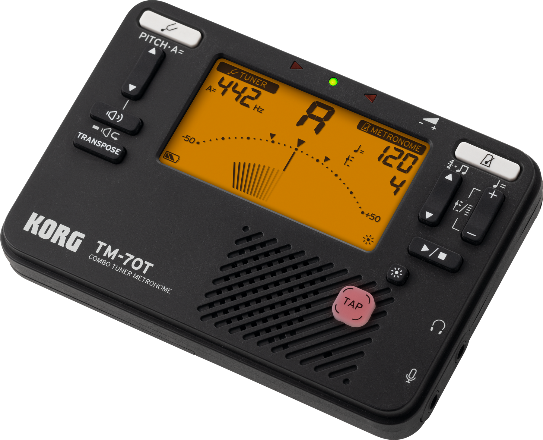 TM-70 Tuner/Metronom schwarz