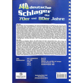 140 deutsche Schlager der 70er + 80er Jahre