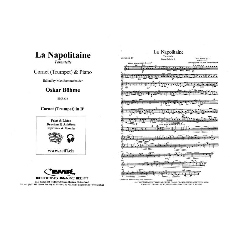 La napolitaine (Tarantelle)