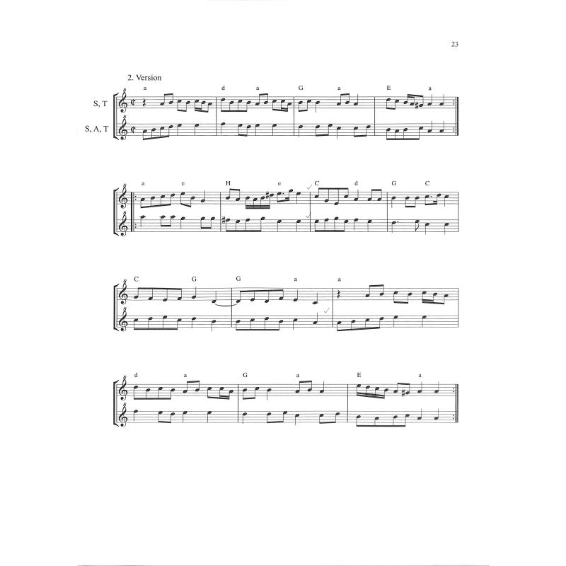 Duette für Blockflöten 2